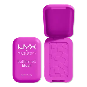 Прессованные румяна Buttermelt NYX Professional Makeup, All The Butta (electric fuchsia)