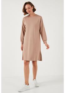 Платье из джерси REGULAR FIT LELA, светло-коричневый