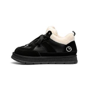 Женские короткие термосапоги с противоскользящей подошвой GOLDLION, Black