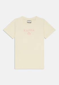 Футболка Kappa LOGO SAMMO UNISEX, Off-White/Dark Blue