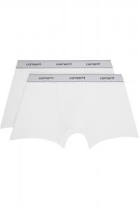 Два белых хлопковых боксера Carhartt Work In Progress, мультиколор
