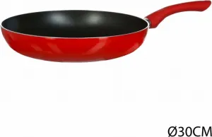 Эмалированная кастрюля, алюминиевая, красная, 30 см Secret de gourmet