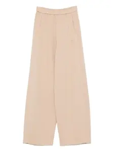 Брюки с вышитым сердцем Forte Forte, нейтральный