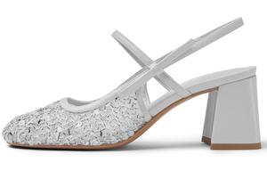 Женские повседневные туфли Small Ck, высота каблука 6,7 см, многосоставной цвет CHARLES&KEITH, CK1-60280479-2Multi Composite Color