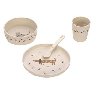 Набор детской посуды Набор детской посуды из 4 шт. Lässig, Little Mateys Royal Blau