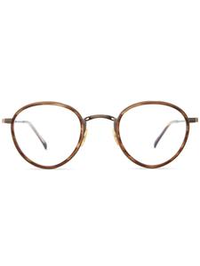 MR. LEIGHT очки Bristol C в круглой оправе, коричневый