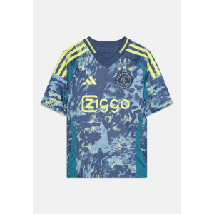 Рубашка с символикой AJAX AMSTERDAM 24/25 AWAY KIDS adidas, синий