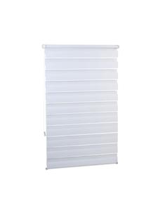 Relaxdays 4 рулонные шторы двойного размера, белые - (Ш)81 x (В)156 см