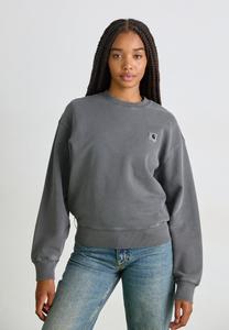 Толстовка Carhartt WIP NELSON, Black Garment Dyed/Black