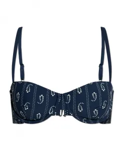 Верхняя часть бикини Tory Burch, синий