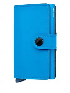 Мини-кошелек на пуговицах Secrid, синий