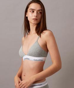 (W) Бюстгальтер-треугольник Calvin Klein Icon из хлопка с легкой подкладкой. Нижнее белье Calvin Klein QF5650