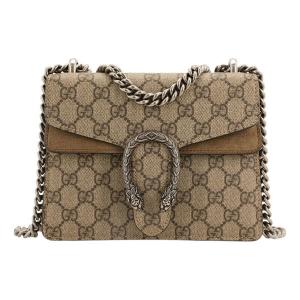 Сумка dionysus gg supreme mini bag beige/ebony Gucci, бежевый