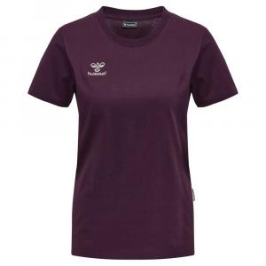 Футболка Hummel Move Grid Cotton, фиолетовый