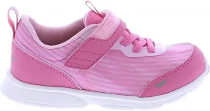 Кроссовки TSUKIHOSHI Jet Kids - легкие дышащие спортивные обувь для мальчиков и девочек, 1-8 лет, розовый