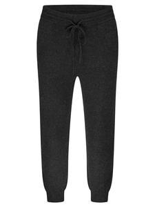 Спортивные брюки темно-антрацитового цвета CASH-MERE.CH