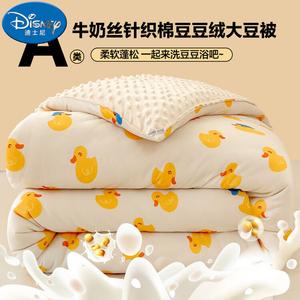 Disney Одеяло 150×200 см, наполнитель из соевого волокна, вес 2 кг, хлопковый трикотаж, утепленное, детское