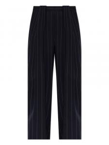 Брюки с узором в тонкую полоску Stella McCartney, синий