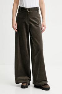 Бархатные брюки Sessun, зеленый