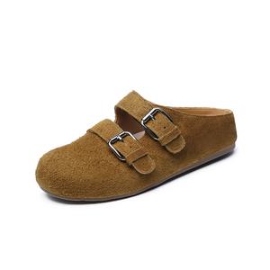 AOKANG Женские противоскользящие закрытые тапочки цвета хаки, цвет Khaki