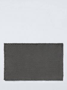 Банный коврик из органического хлопка с бахромой John Lewis, Storm