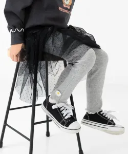 Ребристые леггинсы длиной 10 см Chil2, цвет Gray