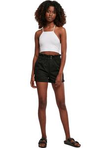 Шорты Urban Classics Short PAPAERBAG regular/straight, черный