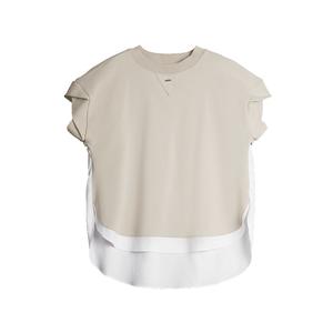 ELLE Футболка женская Apricot Crew Neck Moderate