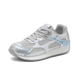 La Chapelle Легкие низкие повседневные туфли женские бежево-синего цвета