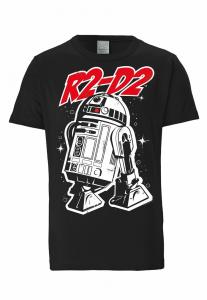Классическая футболка LOGOSHIRT Shirt R2-D2, черный