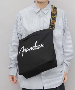Сумка на плечо Fender из парусины, формат A4, двусторонняя.