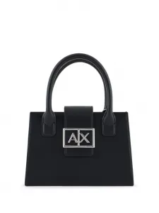 Сумка-тоут с логотипом Armani Exchange, черный