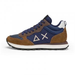 Низкие повседневные туфли для мужчин SUN68, Z44108-07 Dark Blue