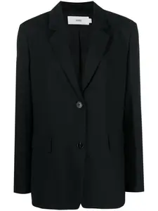 Однобортный блейзер lola с заостренным воротником Closed, черный