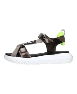 Разноцветные сандалии Elena Iachi, мультиколор