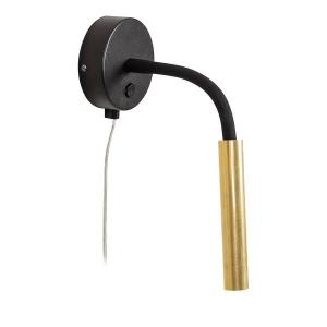 Настенный светильник Markslöjd Jolie цвет schwarz/messing