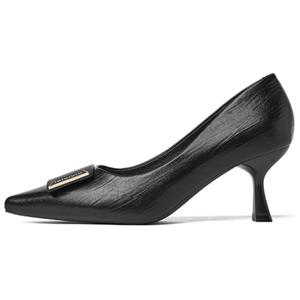 JOSINY Тонкие каблуки на шпильке для женщин черные, цвет Black