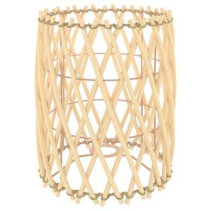 VidaXL абажур Ø23x28 см плетеный, коричневый