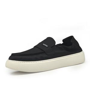 Износостойкие, дышащие, легкие, низкие повседневные мужские туфли SENJIALUO, Gray Green