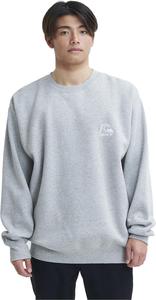 Мужская толстовка с круглым вырезом Quiksilver QPO234067 из ткани с эффектом потертости