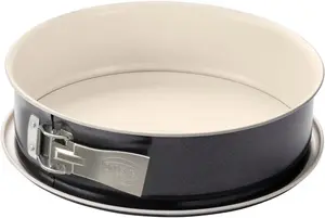 Форма разъемная Dr.Oetker Back-Trend с плоским дном, черно-серый