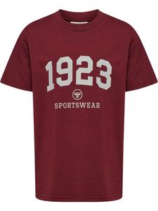 Hummel Футболка в вишневом красном