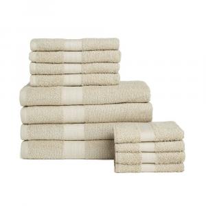 Набор банных полотенец The Big One, 12 предметов, цвет Almond