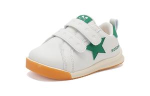 BOBDOG Низкие, амортизирующие, износостойкие, нескользящие детские туфли бежево-синего цвета для младенцев и малышей