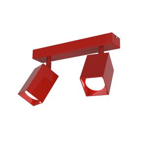 Потолочный светильник Lumicom, 6x27x18 см, красный