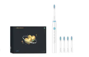 SID Electric Toothbrushes 4 Pcs Brush Heads Annual Set, Xiaomi White Couple's RT710