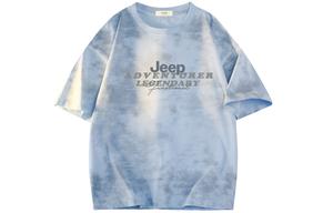 Футболка Moxima Lifestyle Unisex Jeep, светло-синий