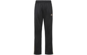 Повседневные брюки мужские черные/золотые Adidas, черный