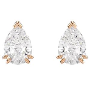 Swarovski Серьги-гвоздики Zircon Unisex White