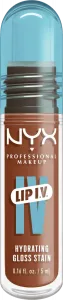 Губная помада NYX Professional MakeUp Lip IV Gloss Stain Lipgloss Cocoa Quench
